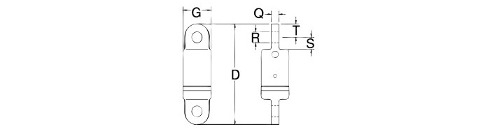 S-5 Crosby萬(wàn)向起重接頭尺寸