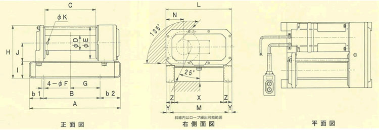 TX系列鋁合金卷?yè)P(yáng)機(jī)尺寸