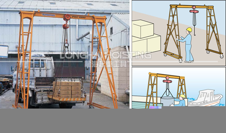 PMC型SUPER龍門吊架應(yīng)用